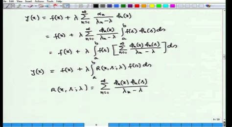 Mod 01 Lec 37 Calculus Of Variations And Integral Equations Youtube