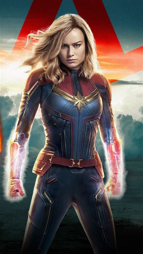 1080x1920 Resolution Captain Marvel 2019 Movie Iphone 7 6s 6 Plus And
