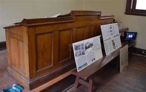 Judges Desk In The Court House Quorn South Australia Flickr