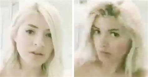 Holly Willoughby Strips Off For Flesh Flashing Display But Fans Aren