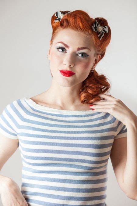 Constantly Immutable The Red Hair Pin Up Model Ivana Gretel Macabre
