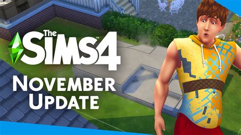 The Sims 4 November Update Video Overview