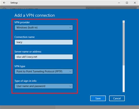 How To Setup Vpn On Windows 10 Manually
