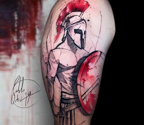 50 Spartan Tattoos Ideas And Designs For The Warriors And Fans Of The