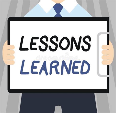 Lessons Learned Stock Illustrations 258 Lessons Learned Stock