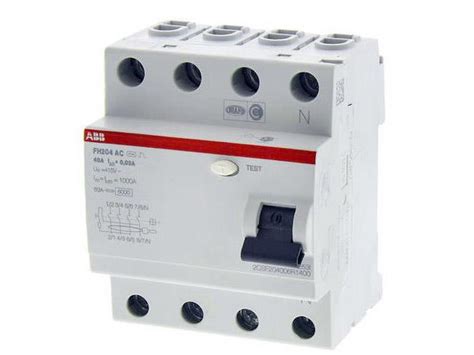 Aptomat Abb Rccb 4p 100a 100ma