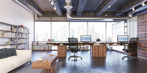 Loft Office Space Design Planning Interiors Inc