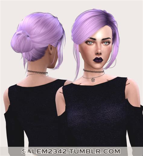 Salem2342 Stealthic`s Envy Hair Retextured Sims 4 Hairs