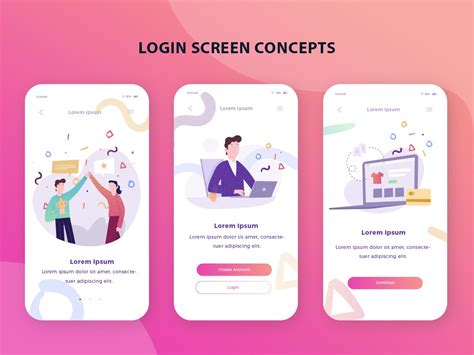 Login Screen Concepts Search By Muzli