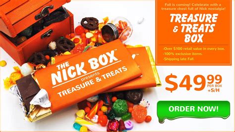 The Nick Box Retro Nickelodeon Shipped To You Nickelodeon 90s