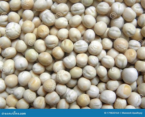 White Color Raw Dried Peas Stock Photo Image Of Legume 179820164