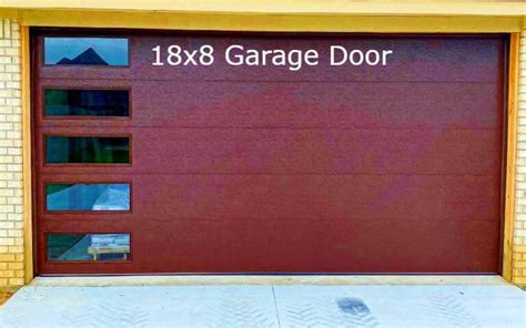 18x8 Garage Door The Ideal Solution