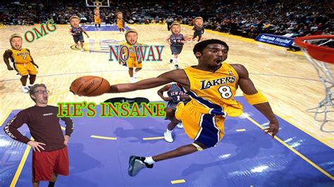 Kobe Bryants Top 10 Plays Reaction Youtube