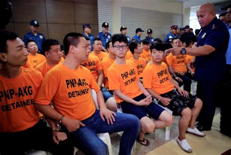 Philippine Police Catch 8 Suspected Chinese Members Of Kidnap Gang