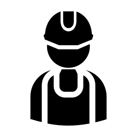 Construction Handyman Hard Hat People Worker Construction Worker Icon