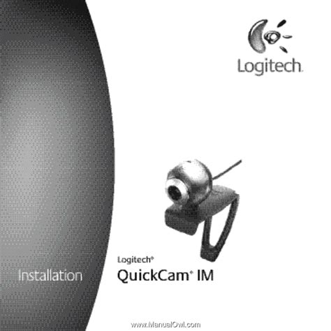 Logitech Quickcam Im Installation Guide