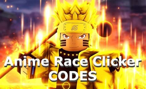 Anime Racing Clicker Codes Roblox Updated 2024