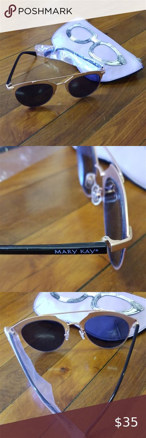 Mary Kay Sunglasses With Case Mary Kay Purple Cases Sunglasses