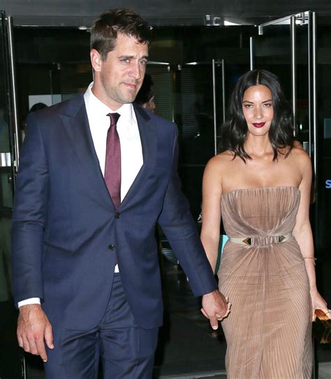 Olivia Munn And Aaron Rodgers At Deliver Us From Evil Premierelainey