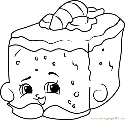 carrie carrot cake shopkins coloring page  shopkins coloring pages coloringpagescom