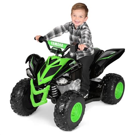 Yamaha Raptor 700r Kids Ride On 4 Wheel Atv 12 Volt Battery Powered