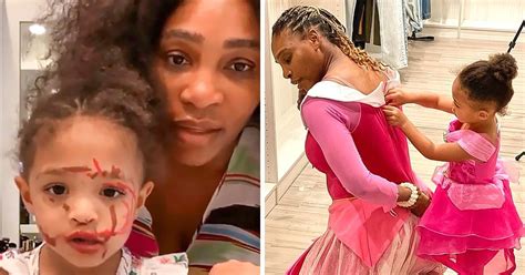 20 Pics Of Serena Williams With Her Daughter That Show Shes A Tough