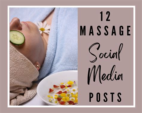 12 Social Media Posts For Massage Therapists Social Media Posts Massage Business Tools