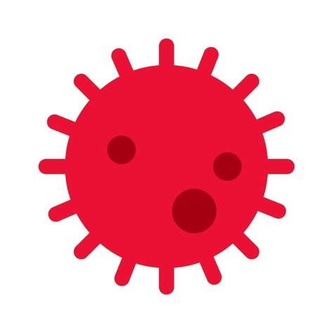 Premium Vector Virus Cell Icon Vector Illustration