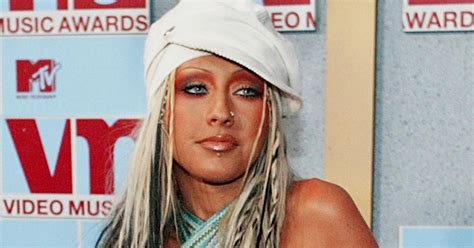 11 Moments From Christina Aguilera S Dirrty Music Video That Prove She Was The Original Miley