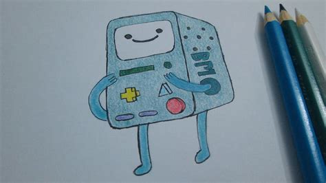 How To Draw Bmo From Adventure Time Youtube