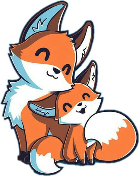 Kawaii Cute Fox Drawings Clipart Download Free Png Images