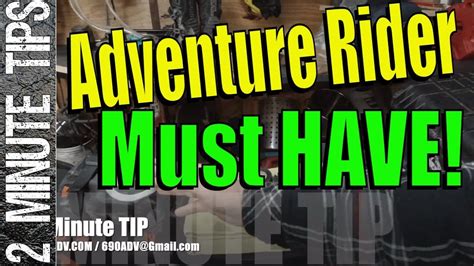 Adventure Rider Must Have Tip For Fixing Your Bike On The Trail