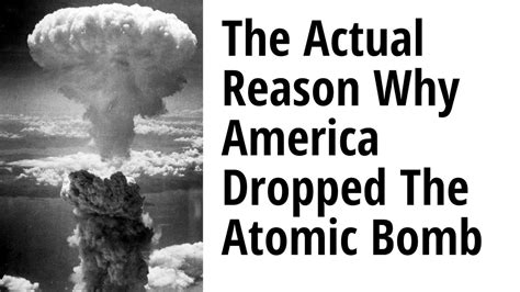 The Actual Reason Why America Dropped 2 Atomic Bombs On Japan Part 2 With Prof Kuznick Youtube