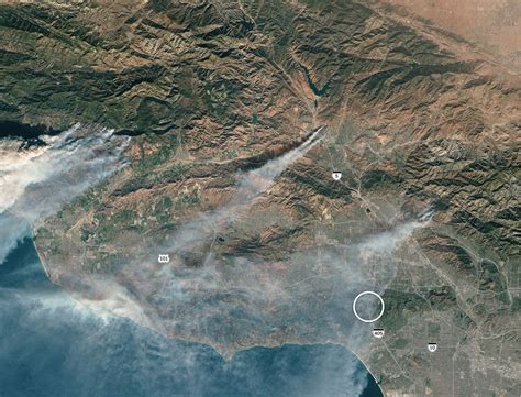 Where The Fires Are Spreading In Southern California Published 2017