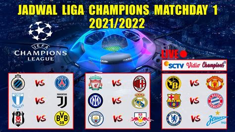 Jadwal Liga Champions 2021 Matchday 1 Live Sctv Barcelona Vs Munchen