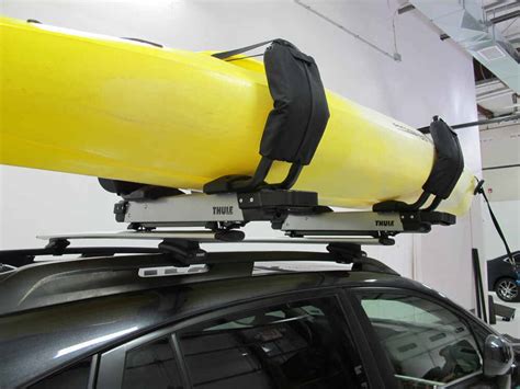 2016 Subaru Outback Wagon Thule Hullavator Pro Kayak Carrier And Lift