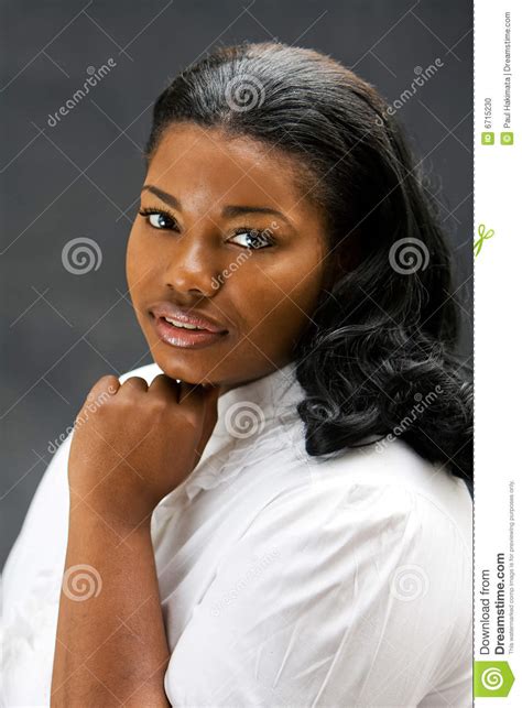 Beautiful African Woman Stock Photo Image 6715230