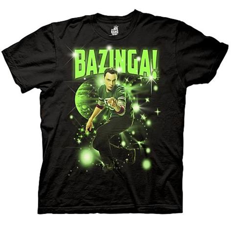 Vêtements The Big Bang Theory Sheldon Bazinga T Shirt T Shirts