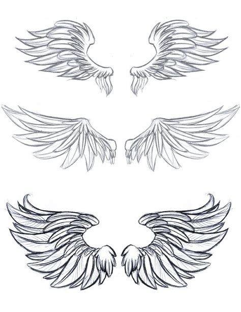 More Wings Wings Drawing Wings Art Drawings