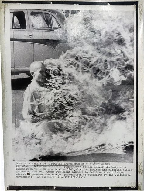 These are some of the images that we found within the public domain for your burning monk tattoo keyword. The Burning Monk, protesting something that likely wasn't worth torching yourself... Original ...