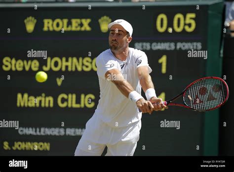 Steve Johnson Tennis Hi Res Stock Photography And Images Alamy