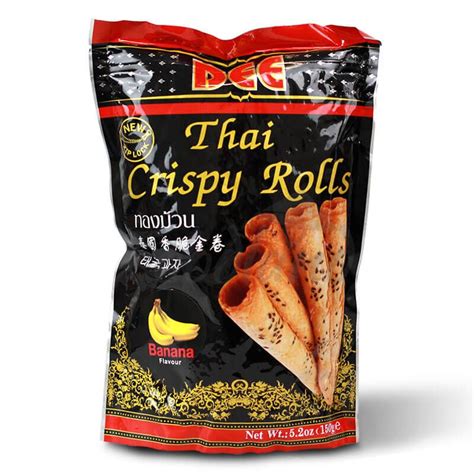 Thai Crispy Rolls With Banana Dee 150 G Foodland