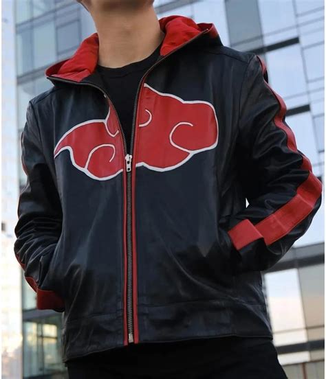 Itachi Uchiha Naruto Hooded Jacket Sheepskin Jacket