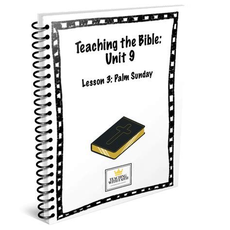 Teaching the Bible: Palm Sunday - Teaching with Faith