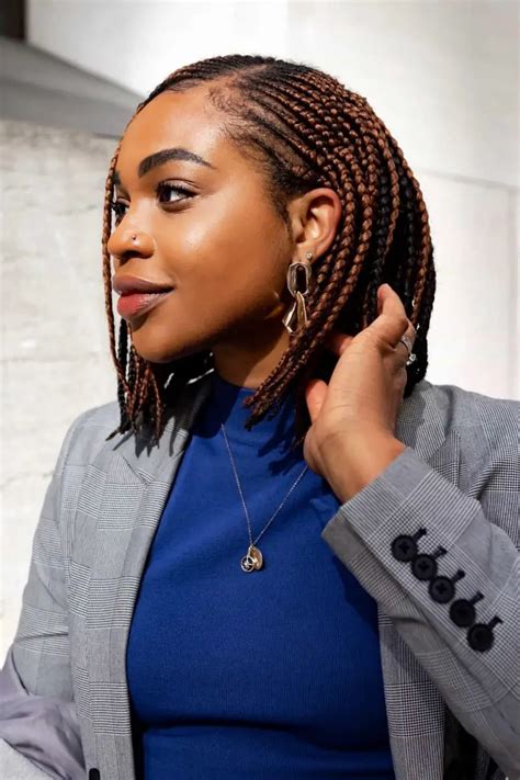 Latest African Short Box Braid Styles For Every Lady To Try Wothappen