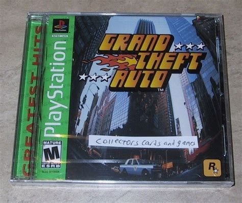 Grand Theft Auto 1 New Factory Sealed Sony Playstation Psx Ps1