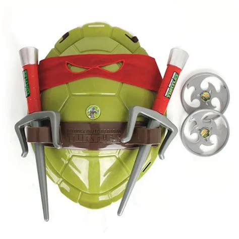 Kids Boys Teenage Mutant Ninja Turtles Party Costume Back Shell Mask