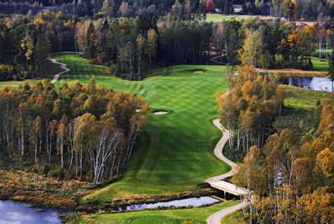 #Aerial view of the course at The V Golf Club. | Golf clubs, Golf