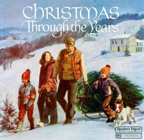 Readers Digest Christmas Through The Years 5 Record Set Rda143