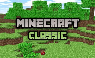 Earlier, it was known as pre classic. Minecraft Classic - Giochi - Giochi XL